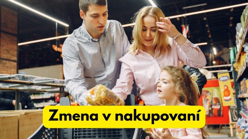 obrazok zeny a muza v obchode s potravinami