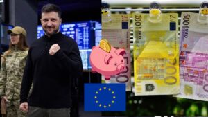 zelensky a eurobankovky